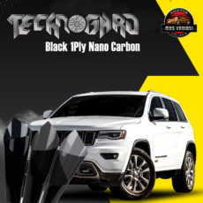 Nano Carbon Kaca Film TECHNOGARD Black – Perlindungan UV Terbaik untuk Kendaraan Anda