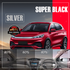 Kaca Film Super Black SILVER